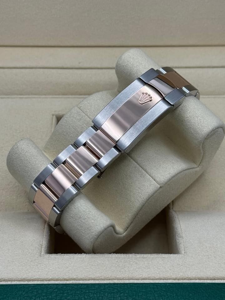 Rolex | Datejust | 126231 | Rose gold | 36 x 44 mm | Gold/Steel | Brown | Automatic