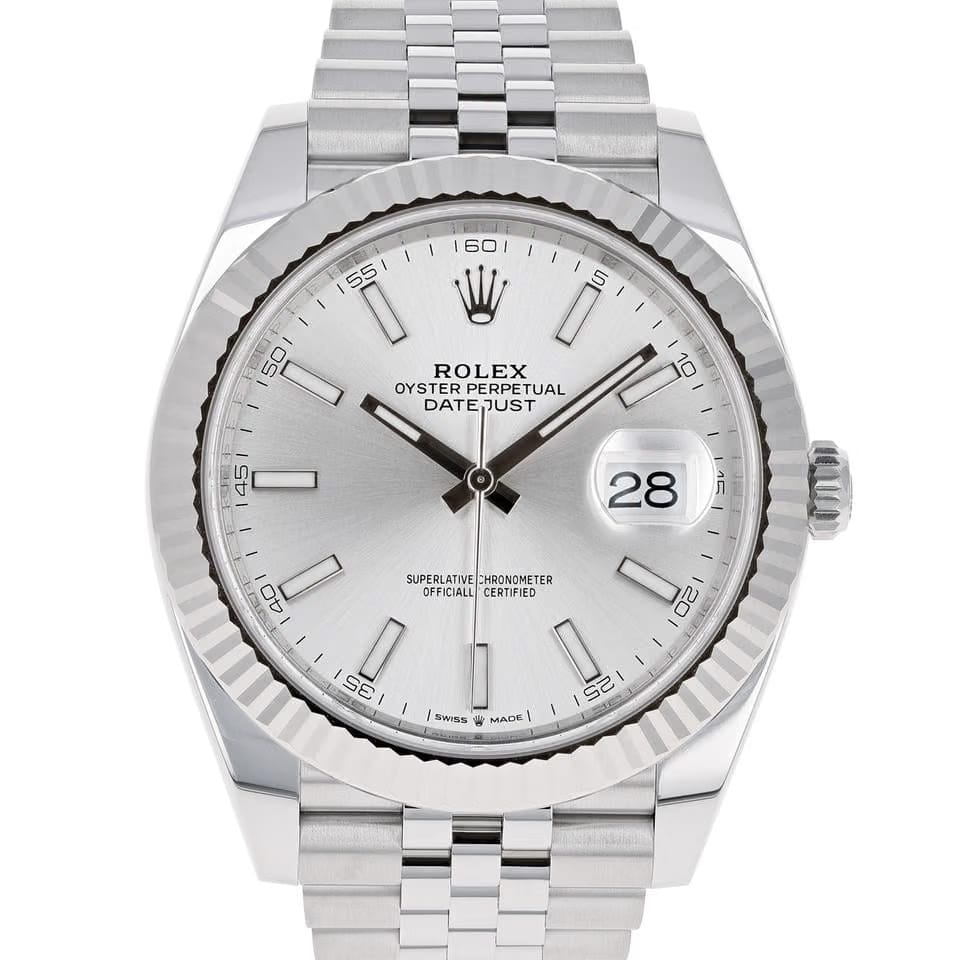 Rolex | Datejust | 126334 | Steel | 41 x 49 mm | Steel | Silver | Automatic