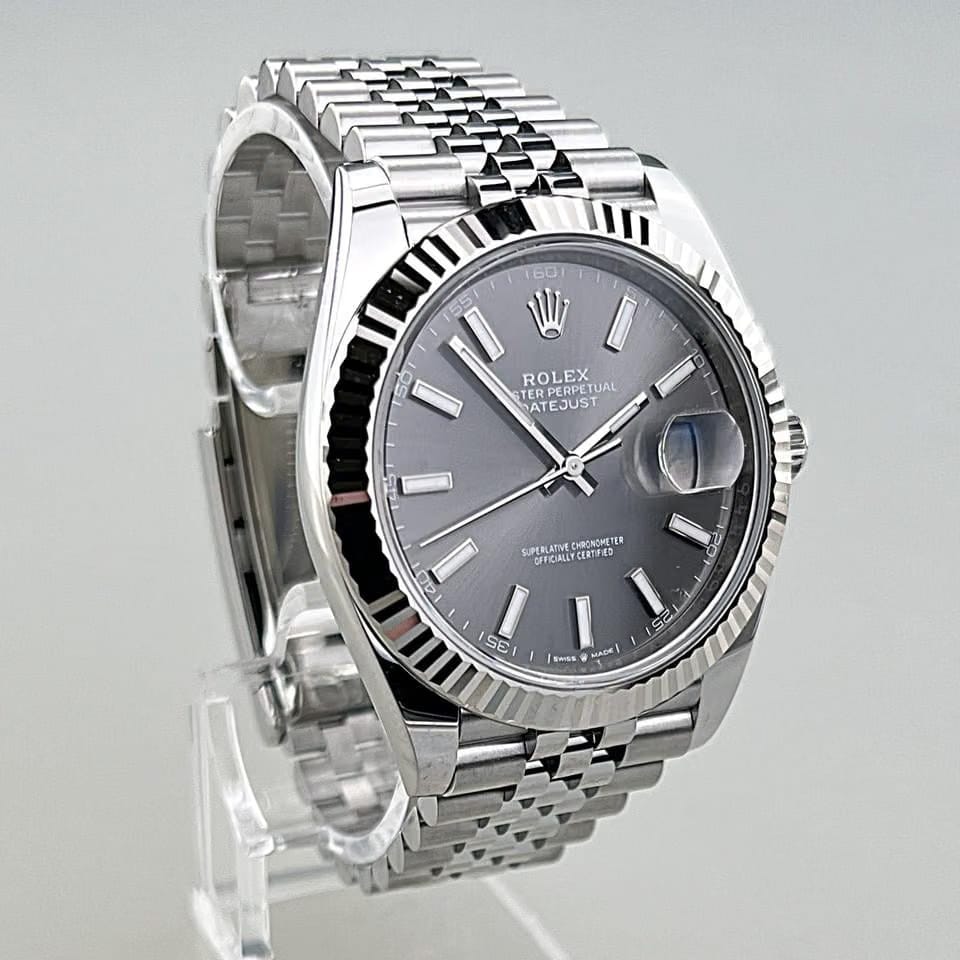 Rolex | Datejust | 126334 | Silver | 41 mm | Steel | Grey | Automatic