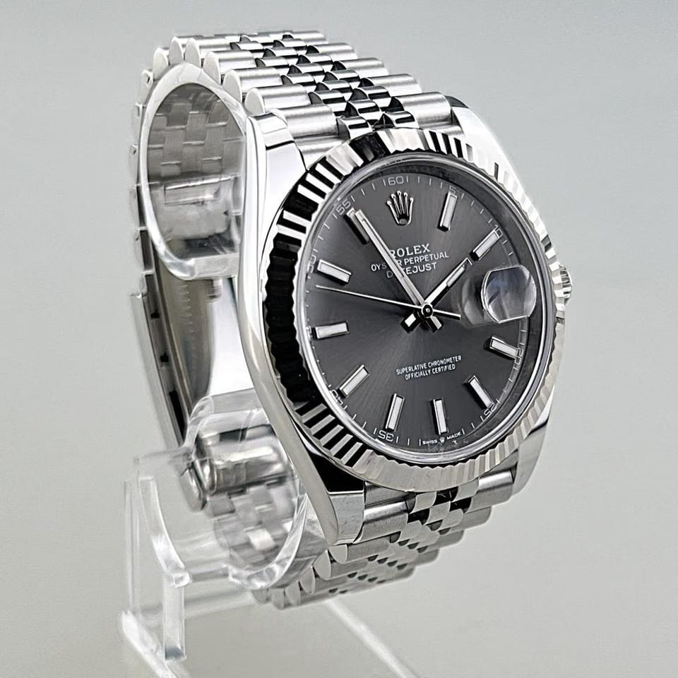 Rolex | Datejust | 126334 | Silver | 41 mm | Steel | Grey | Automatic