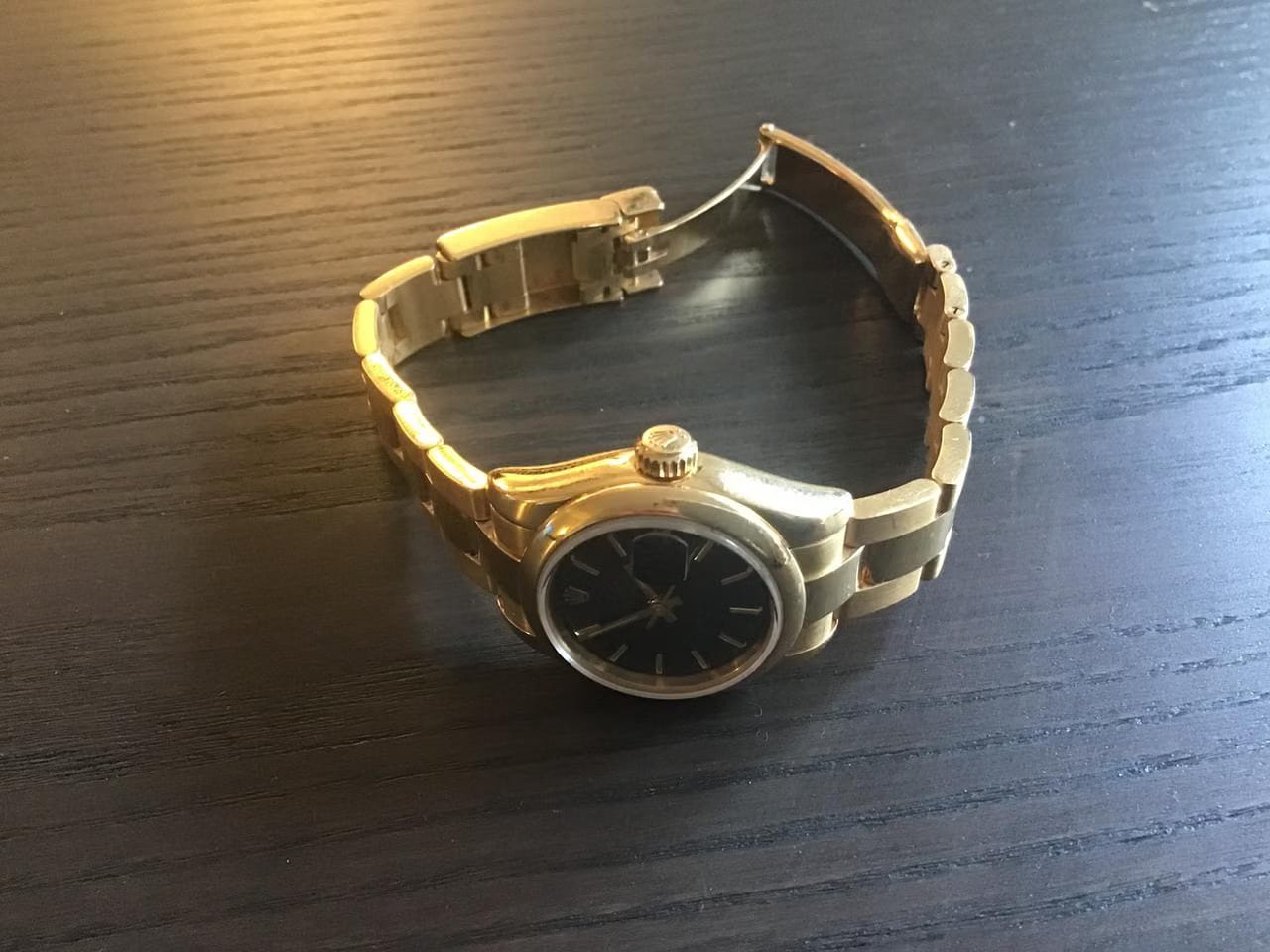 Rolex | Datejust | 179168 | Yellow gold | 26 mm | Yellow gold | Black | Automatic