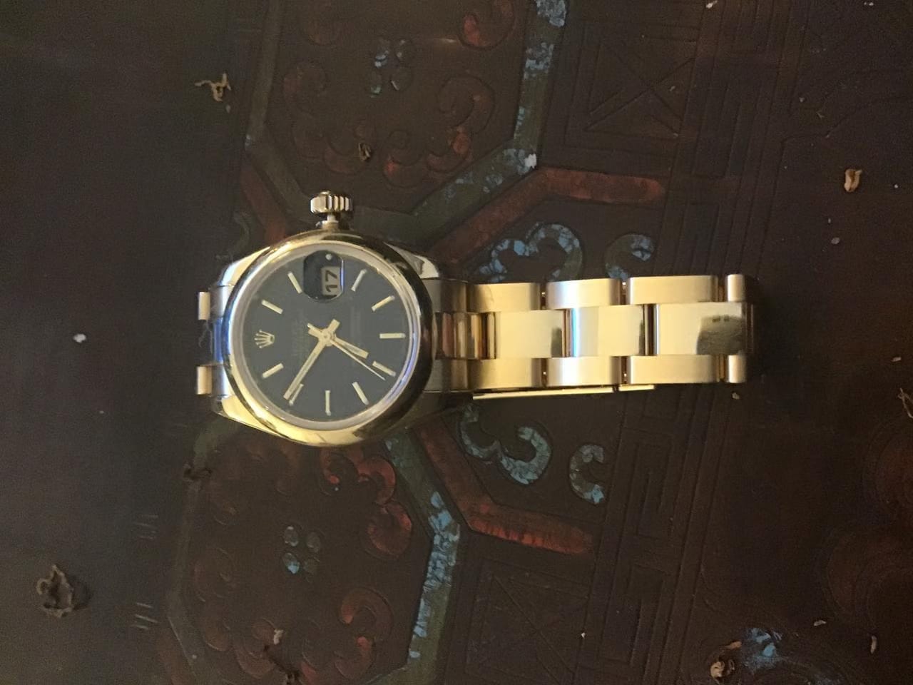 Rolex | Datejust | 179168 | Yellow gold | 26 mm | Yellow gold | Black | Automatic