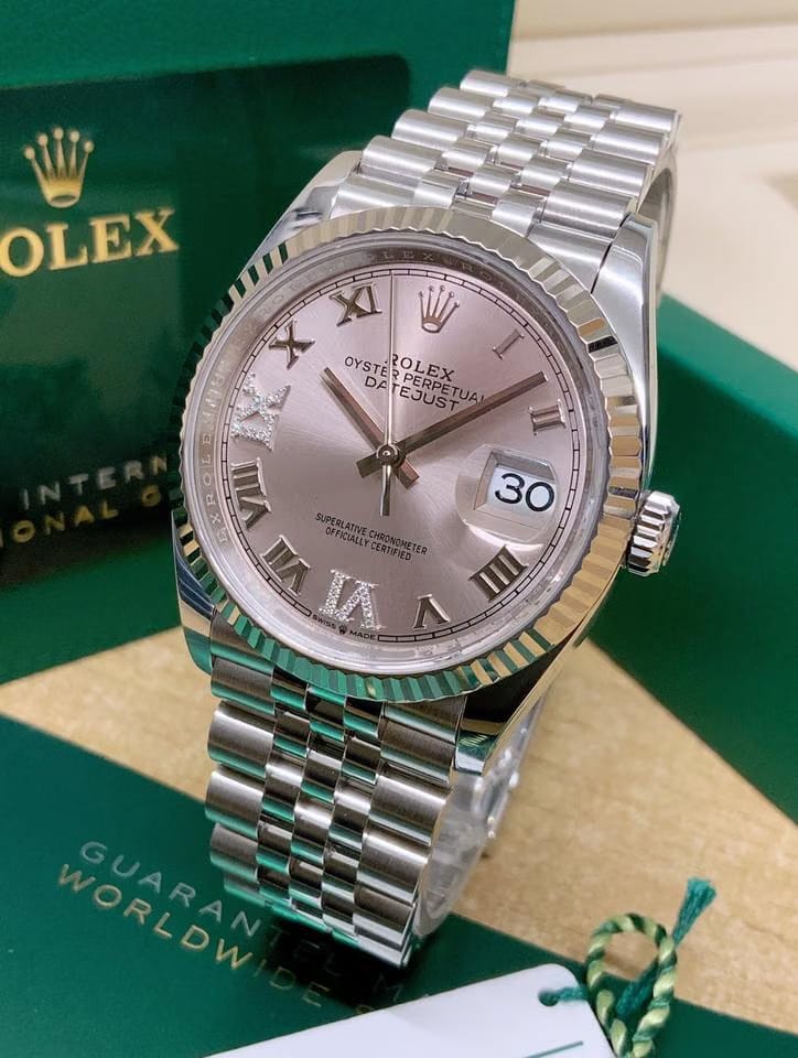 Rolex | Datejust | 126234 | Gold/Steel | 36 mm | Steel | Pink | Automatic
