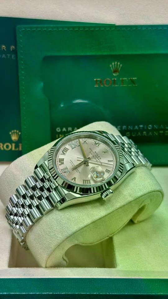 Rolex | Datejust | 126234 | Gold/Steel | 36 mm | Steel | Pink | Automatic