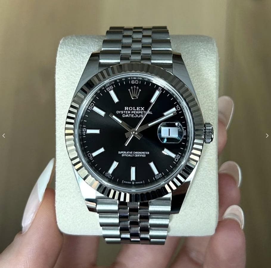 Rolex | Datejust | 126334 | Gold/Steel | 41 mm | Gold/Steel | Black | Automatic