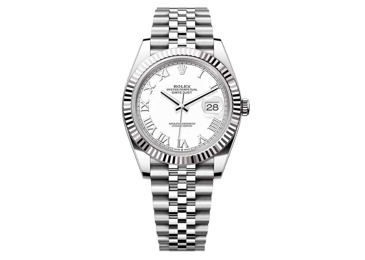 Rolex | Datejust | M126334-0024 | Steel | 41 mm | Steel | White | Automatic