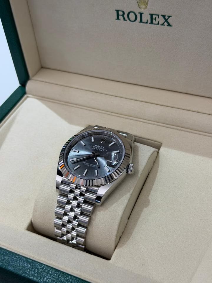 Rolex | Datejust | 126334 | Steel | 40 mm | Steel | Grey | Automatic