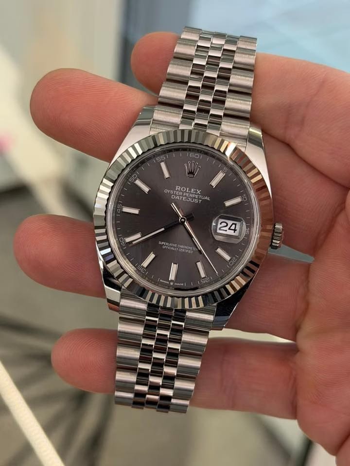 Rolex | Datejust | 126334 | Steel | 40 mm | Steel | Grey | Automatic