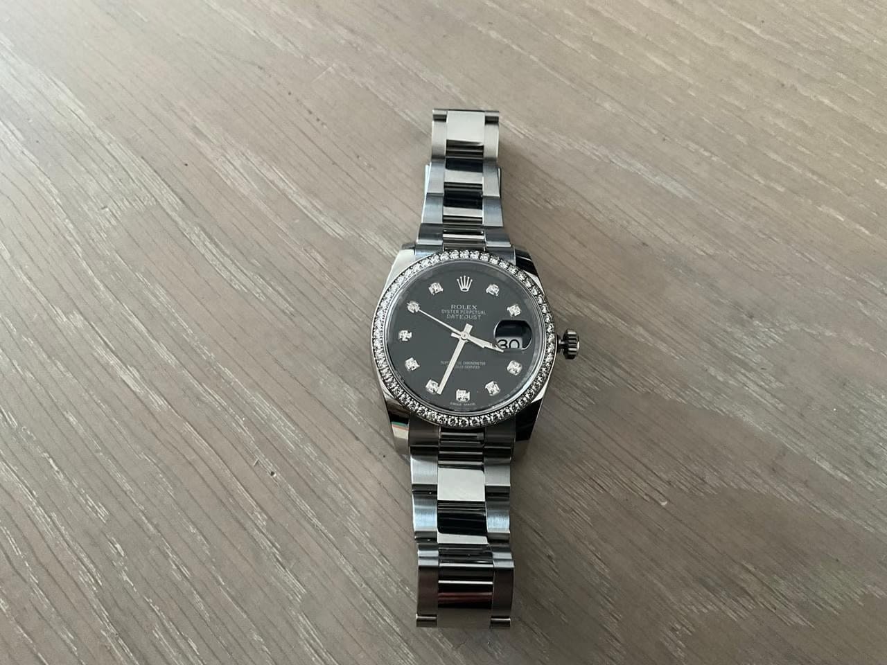 Rolex | Datejust | 116244 | 36 mm | Steel | Black | Automatic