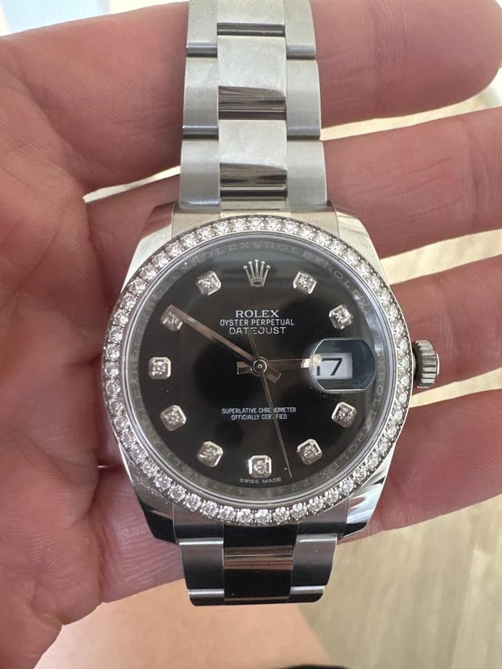Rolex | Datejust | 116244 | 36 mm | Steel | Black | Automatic
