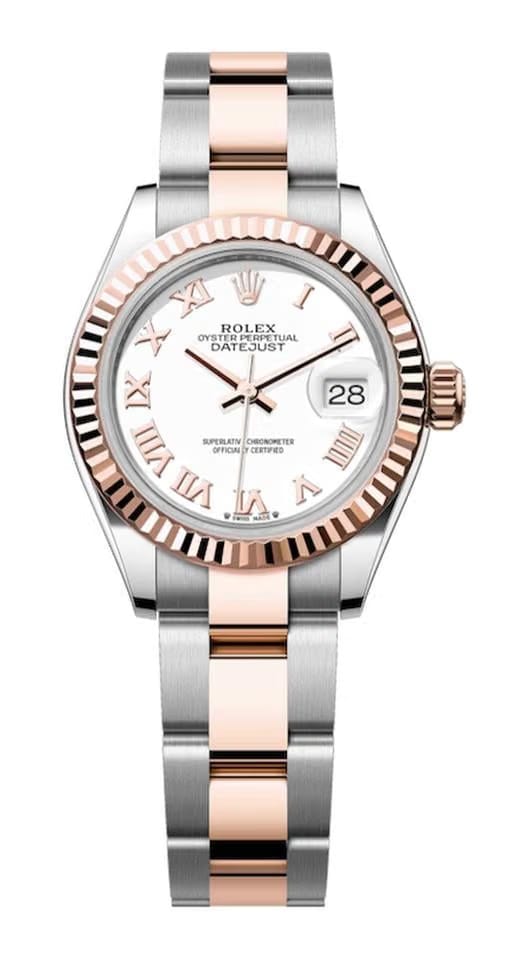 Rolex | Datejust | 279171 | Steel | 28 Mm | Rose Gold | White | Automatic