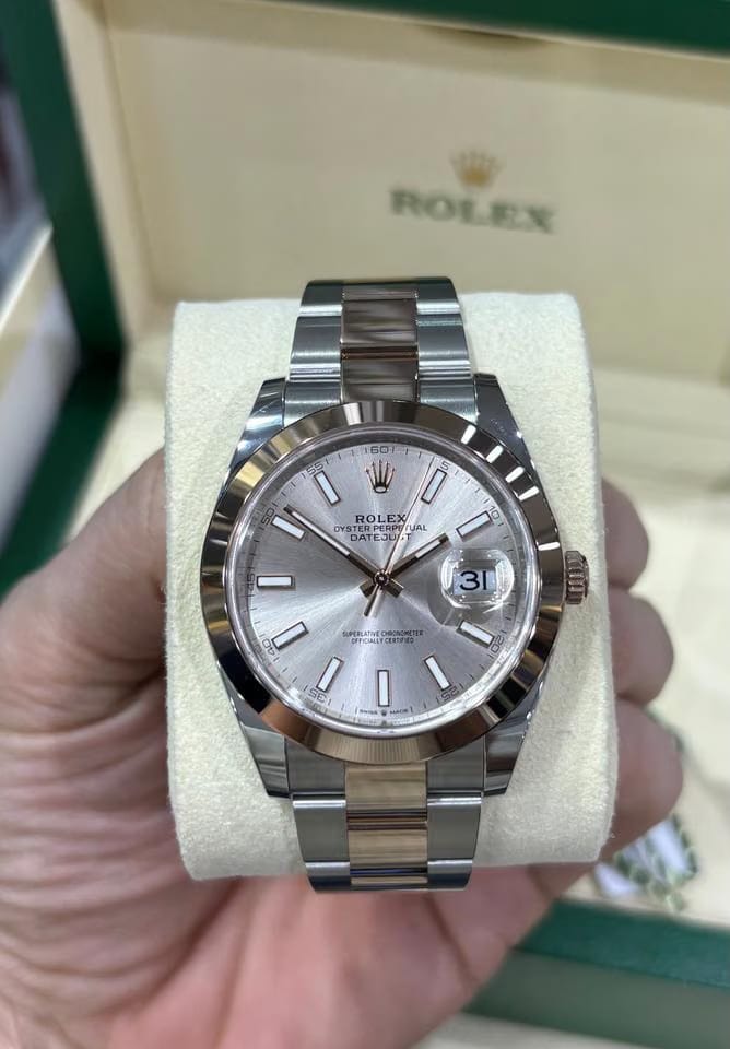 Rolex | Datejust | 126301 | Gold/Steel | 41 mm | Gold/Steel | Pink | Automatic