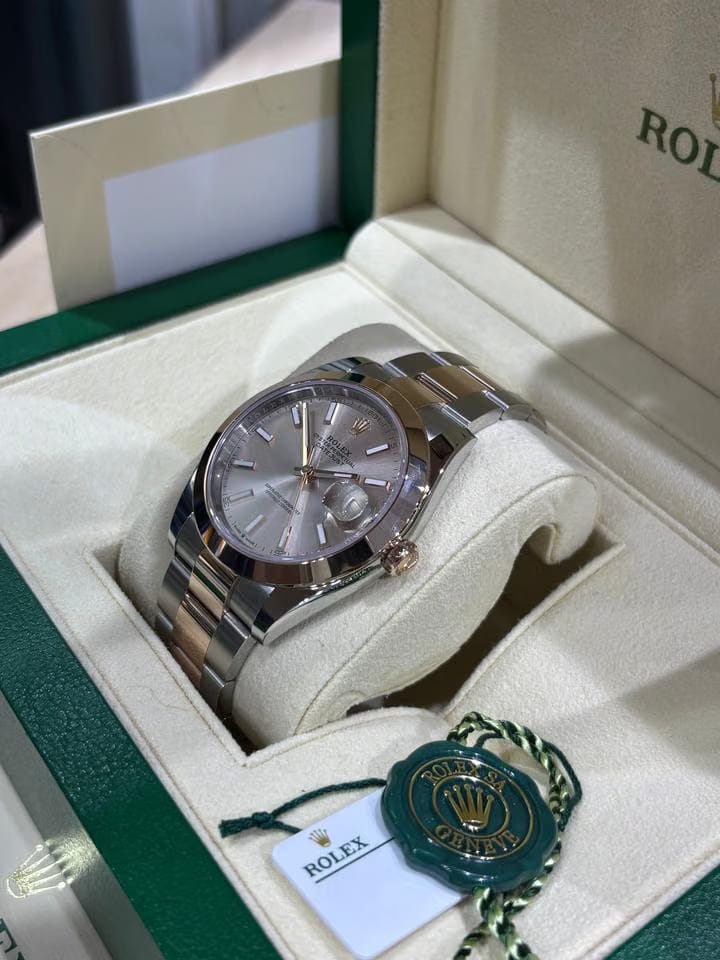 Rolex | Datejust | 126301 | Gold/Steel | 41 mm | Gold/Steel | Pink | Automatic