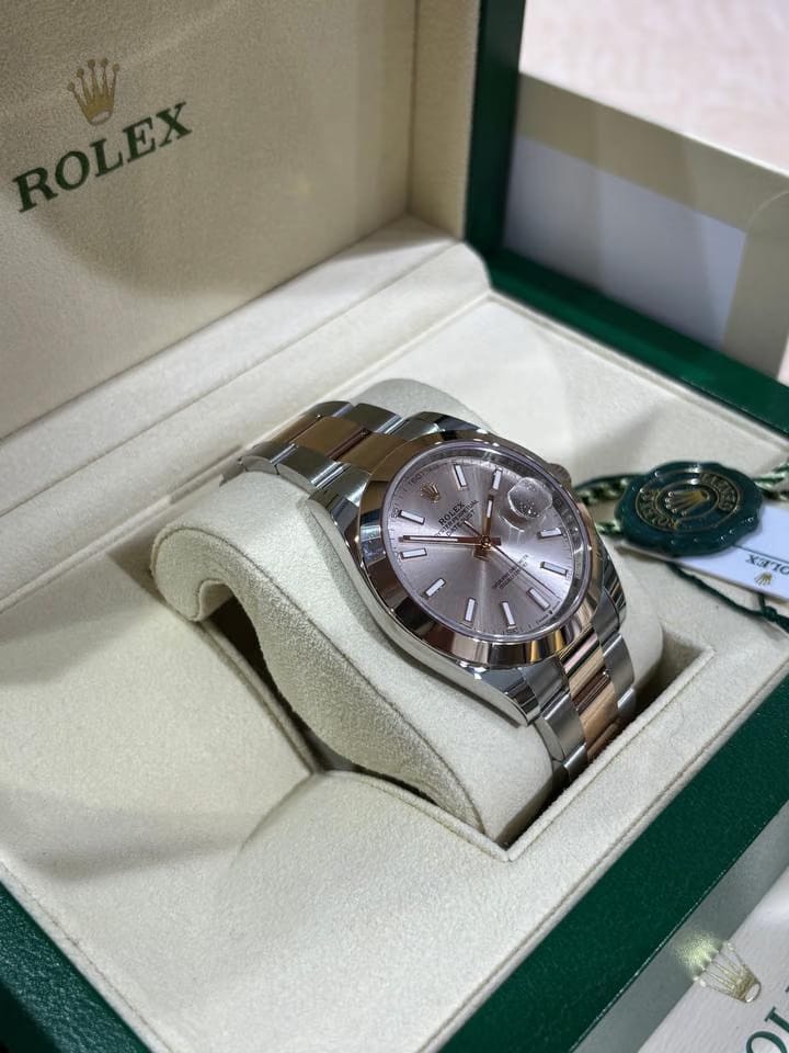 Rolex | Datejust | 126301 | Gold/Steel | 41 mm | Gold/Steel | Pink | Automatic