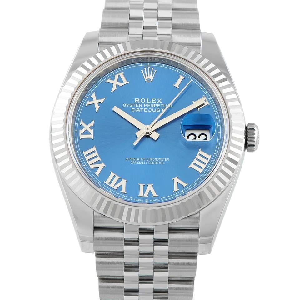 Rolex | Datejust | 126334 | Steel | 21 mm | Steel | Blue | Automatic