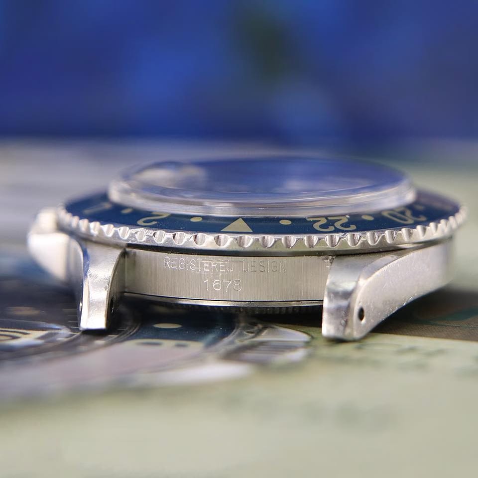 Rolex | GMT-Master | 1675 | Steel | 40 mm | Steel | Black | Automatic