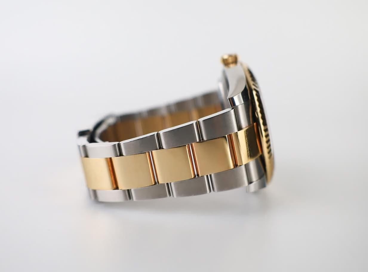 Rolex | Datejust | 126333 | Yellow gold | 40 mm | Gold/Steel | Grey | Automatic