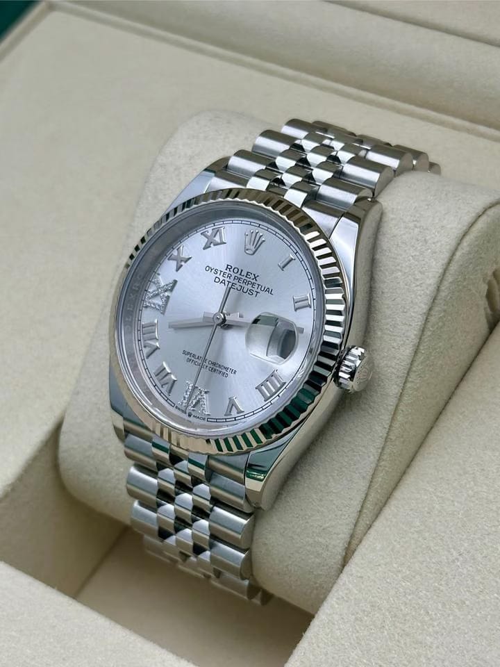 Rolex | Datejust | 126234 | Steel | 41 mm | Steel | Silver (solid) | Automatic