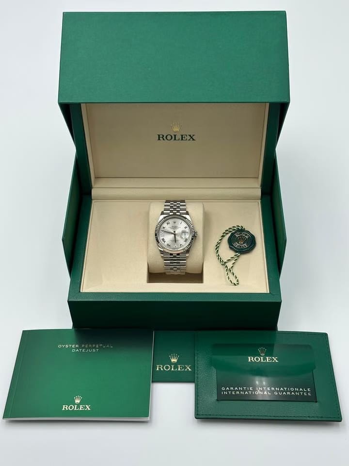 Rolex | Datejust | 126234 | Steel | 41 mm | Steel | Silver (solid) | Automatic