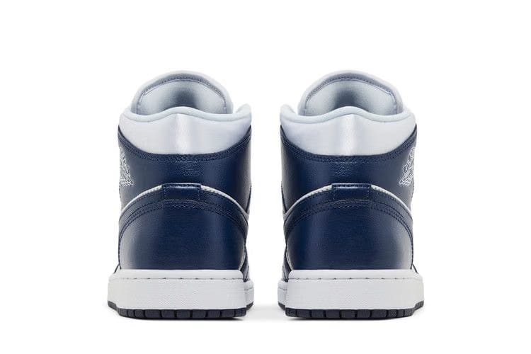 Wmns Air Jordan 1 Mid 'Midnight Navy Gold Charms'