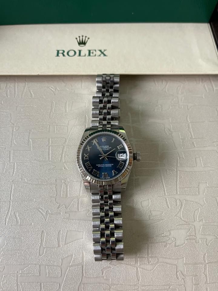 Rolex | Datejust | 178274 | Gold/Steel | 31 mm | Steel | Blue | Automatic