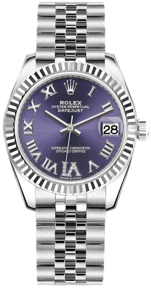 Rolex | Datejust | 278274-0026 | Steel | 31 mm | Steel | Purple | Automatic