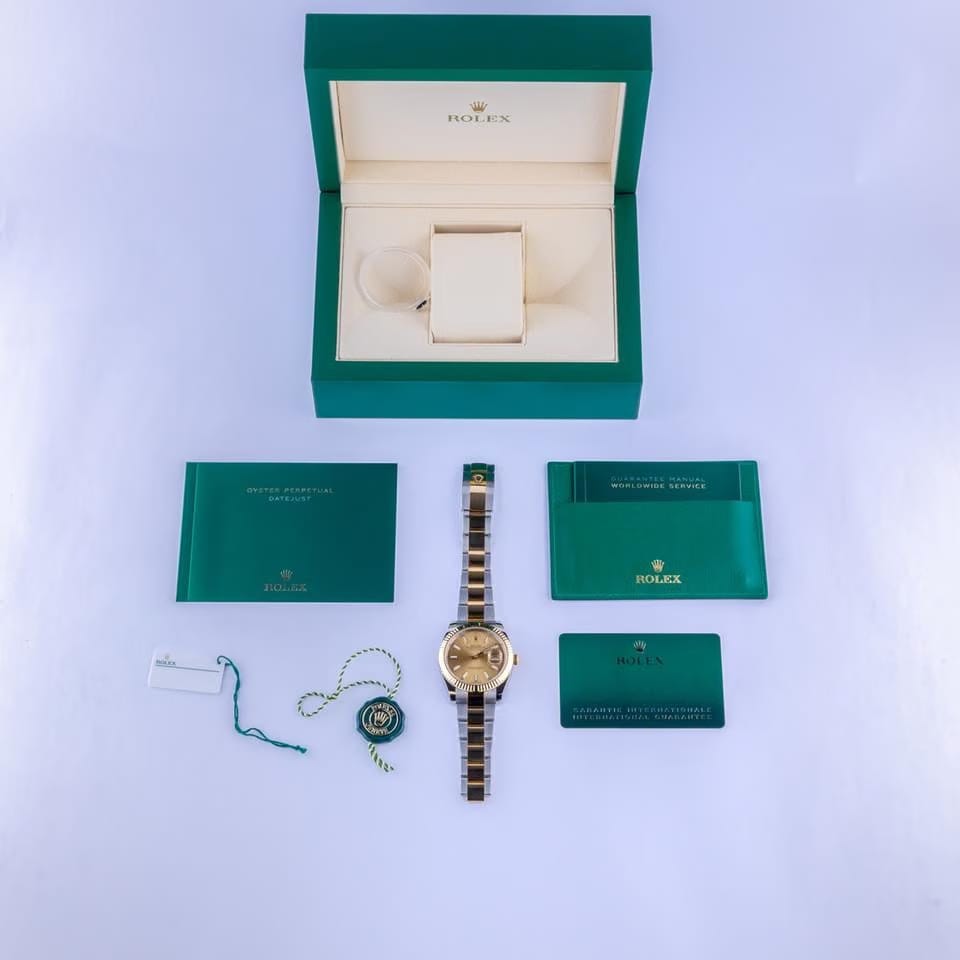 Rolex | Datejust | 126333 | Steel | 41 mm | Gold/Steel | Champagne | Automatic
