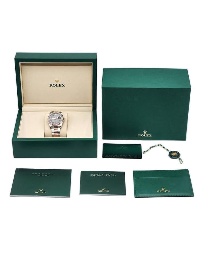 Rolex | Datejust | 126231 | Gold/Steel | 36 mm | Gold/Steel | Grey | Automatic