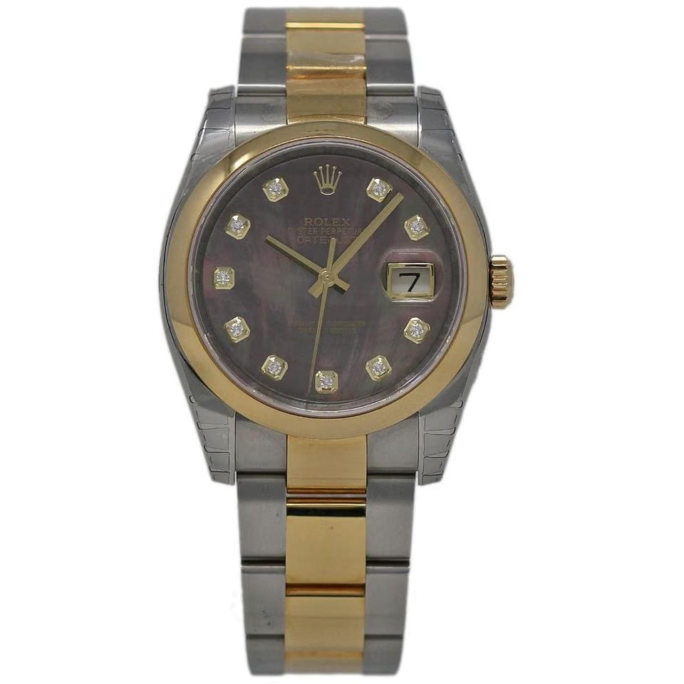 Rolex | Datejust | 116203 | Steel | 36 mm | Gold/Steel | Mother of pearl | Automatic
