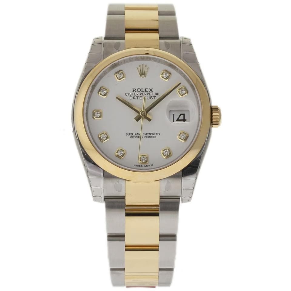 Rolex | Datejust | 116203 | Steel | 36 mm | Gold/Steel | White | Automatic