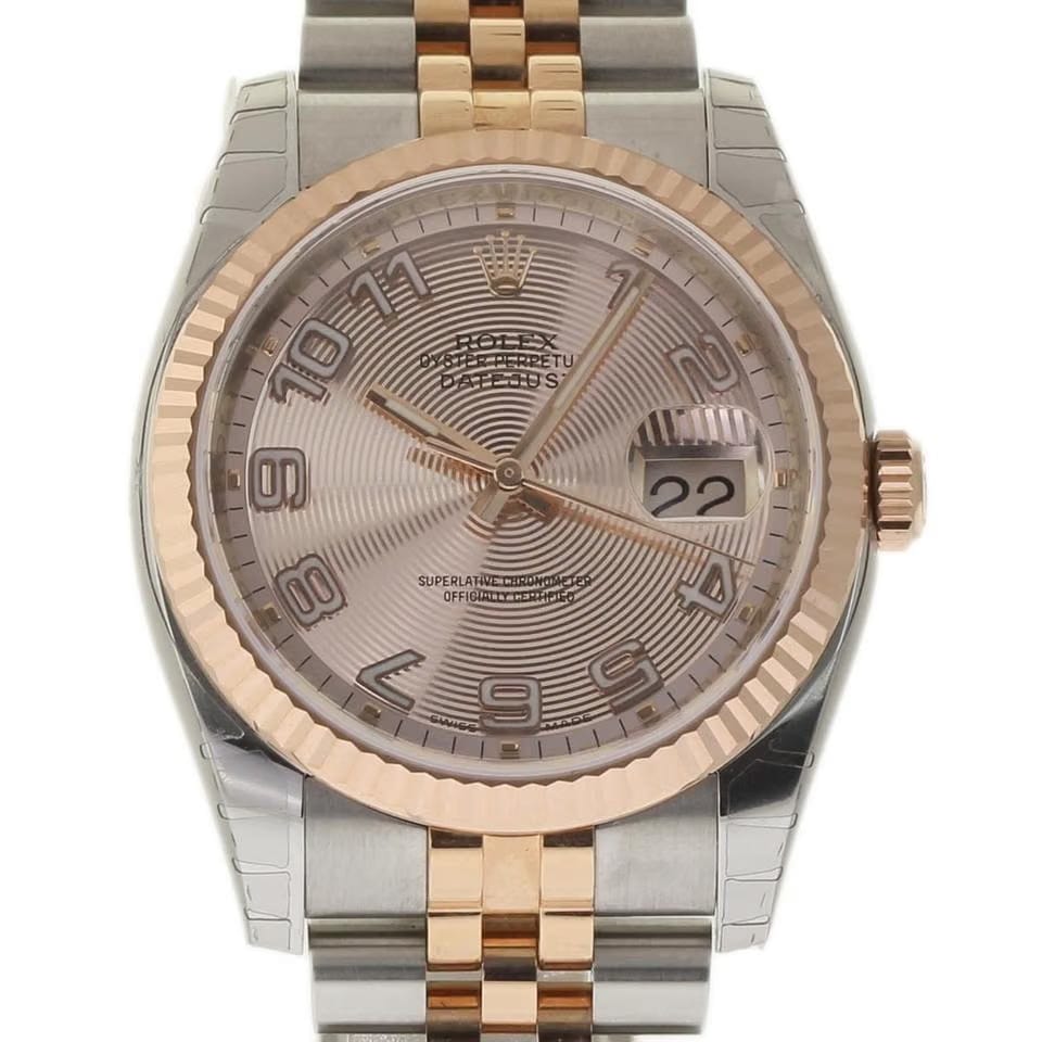 Rolex | Datejust | 116231 | Steel | 36 mm | Gold/Steel | Pink | Automatic