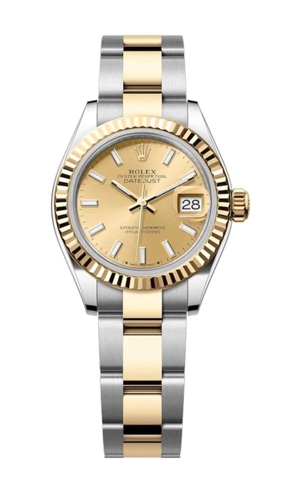 Rolex | Datejust | 279173 | Steel | 28 mm | Yellow gold | Champagne | Automatic