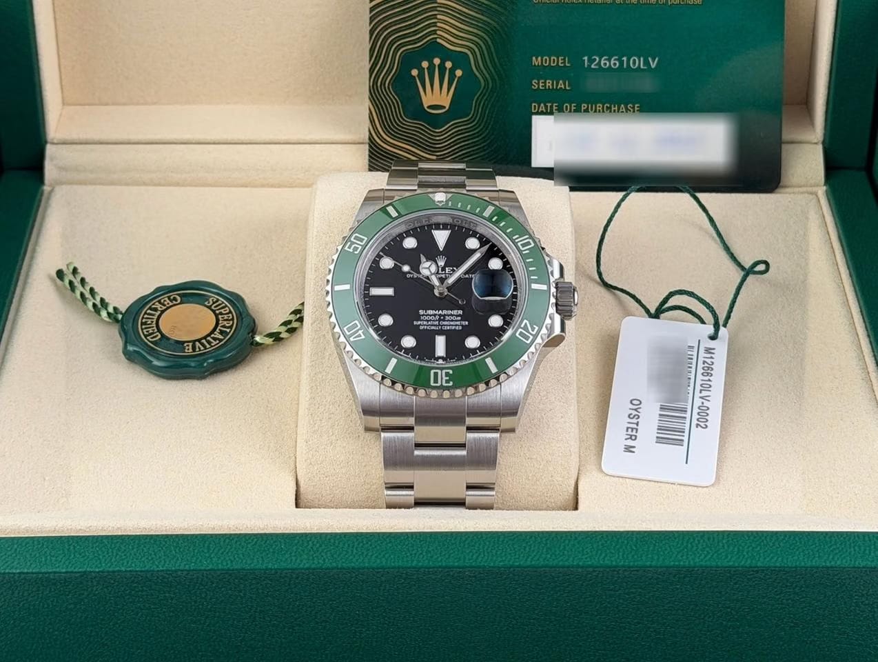 Rolex | Submariner | 126610 LV | Steel | 41 x 48 mm | Steel | Black | Automatic