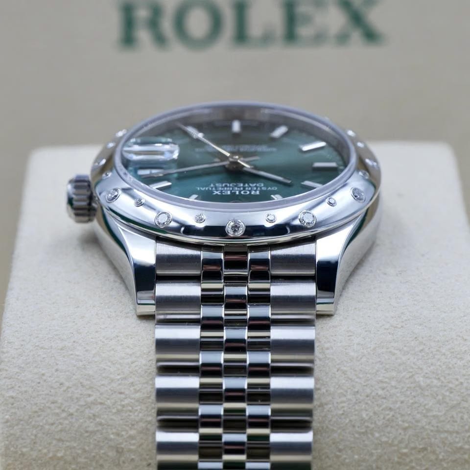 Rolex | Datejust | 278344RBR | Steel | 31 mm | Steel | Green | Automatic