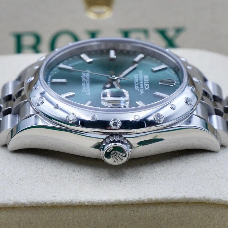 Rolex | Datejust | 278344RBR | Steel | 31 mm | Steel | Green | Automatic