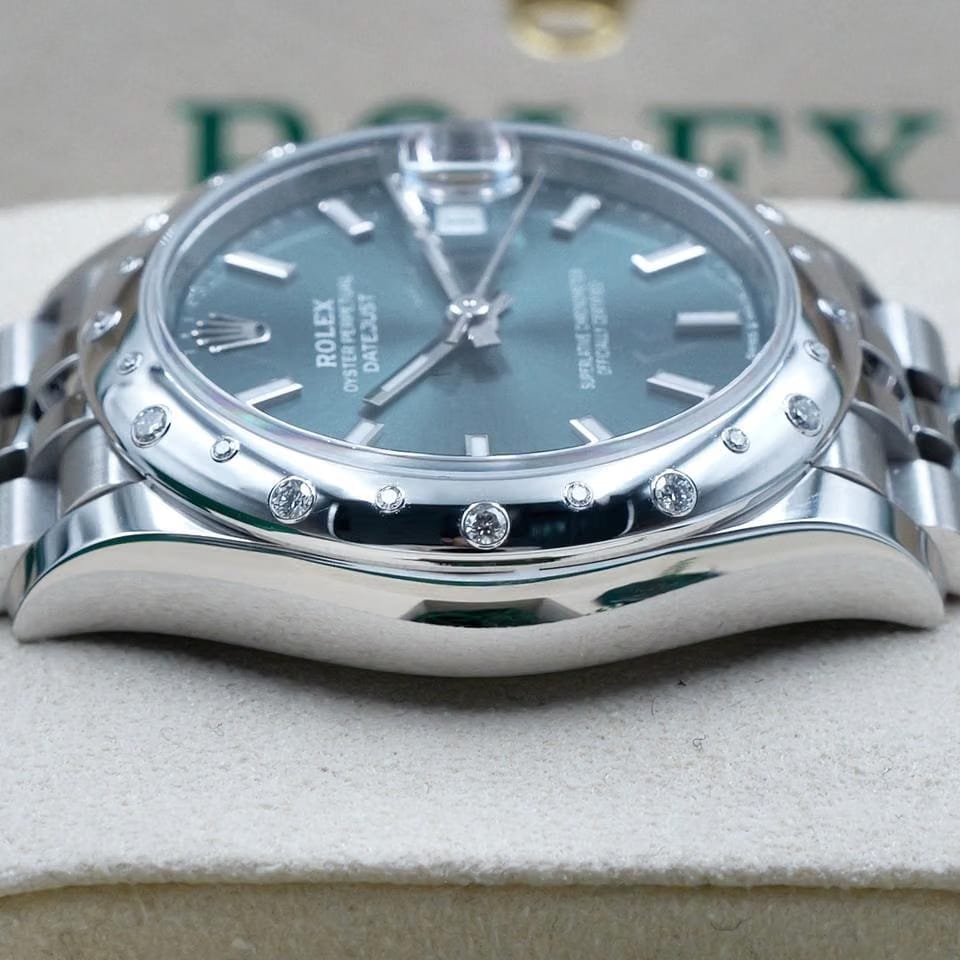 Rolex | Datejust | 278344RBR | Steel | 31 mm | Steel | Green | Automatic