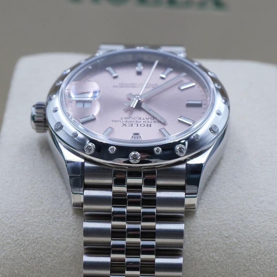 Rolex | Datejust | 278344RBR | Gold/Steel | 31 mm | Steel | Green | Automatic