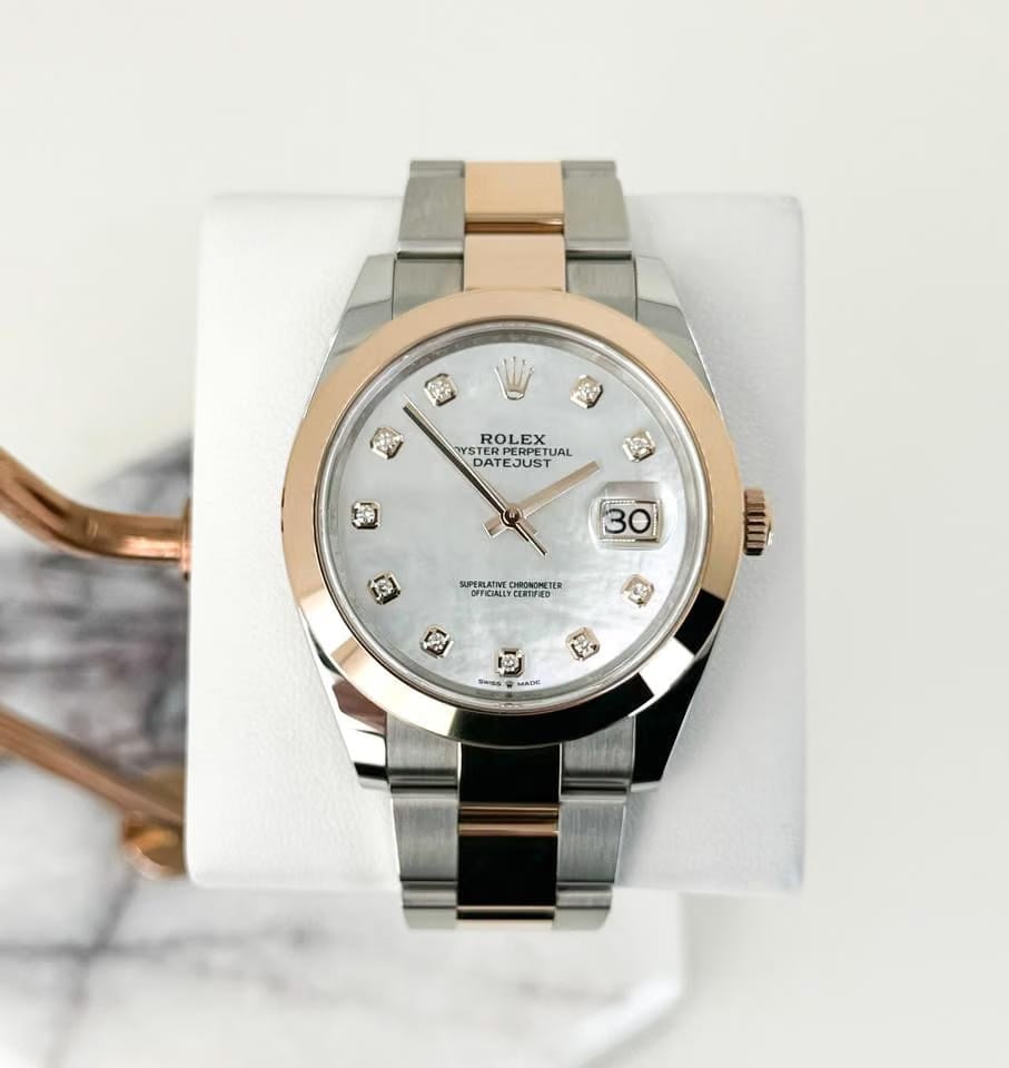 Rolex | Datejust | 126301 | Gold/Steel | 41 mm | Gold/Steel | Mother of pearl | Automatic