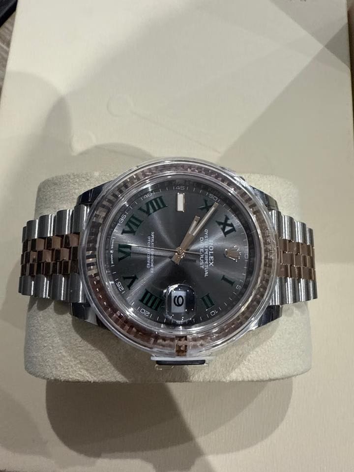 Rolex | Datejust | 126331 | Steel | 41 mm | Rose gold | Black | Automatic