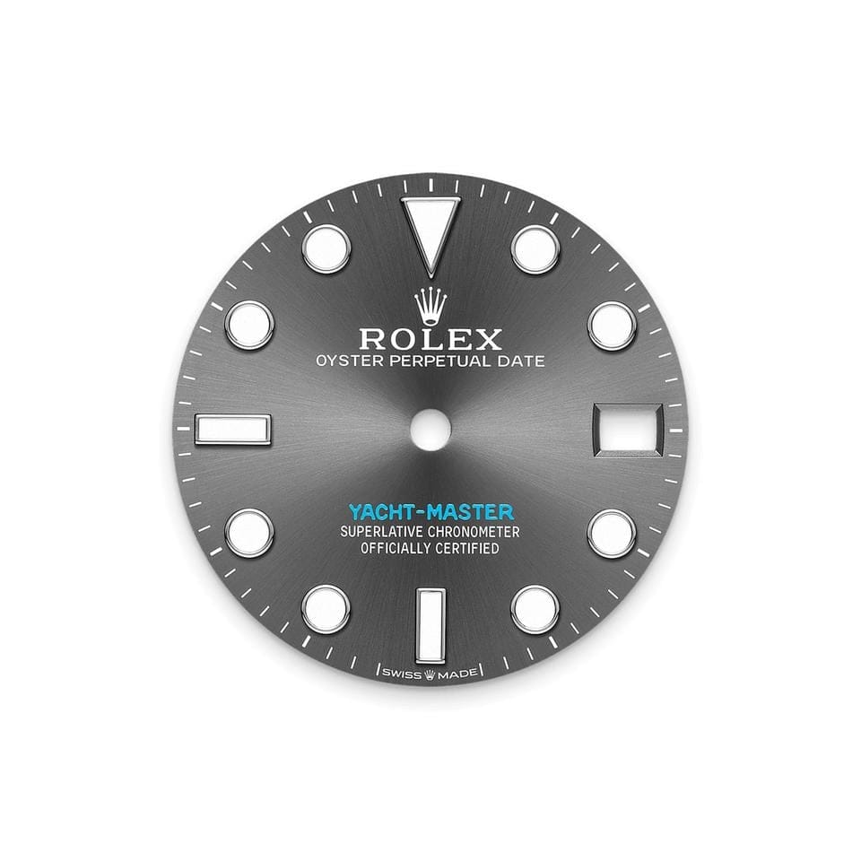 Rolex | Yacht-Master | 268622-0002 | Platinum | 37 mm | Grey | Automatic