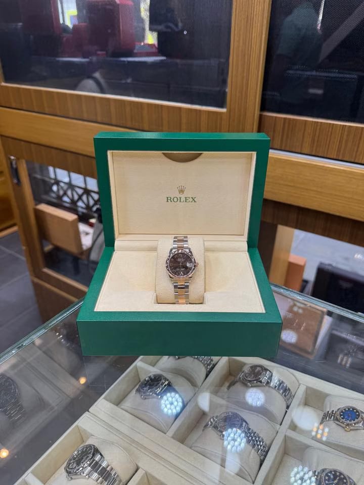 Rolex | Datejust | 178341 | Gold/Steel | 31 mm | Gold/Steel | Brown | Automatic