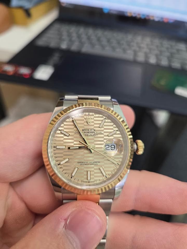 Rolex | Datejust | 126233 | 36 mm | Gold/Steel | Automatic