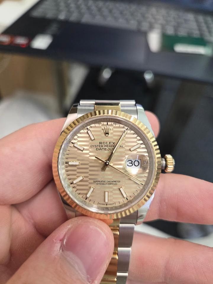 Rolex | Datejust | 126233 | 36 mm | Gold/Steel | Automatic