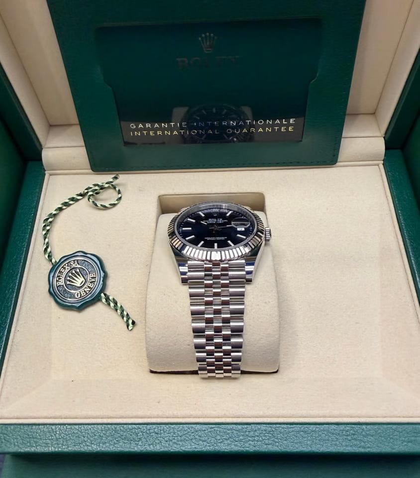 Rolex | Datejust | 126334 2026 New Unworn | Silver | 41 mm | Steel | Blue | Automatic