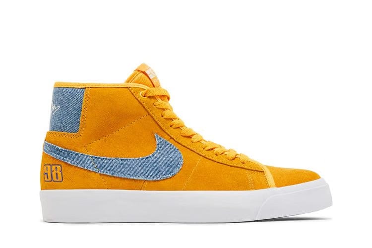 Grant Taylor x Zoom Blazer Mid Pro GT SB University Gold Denim