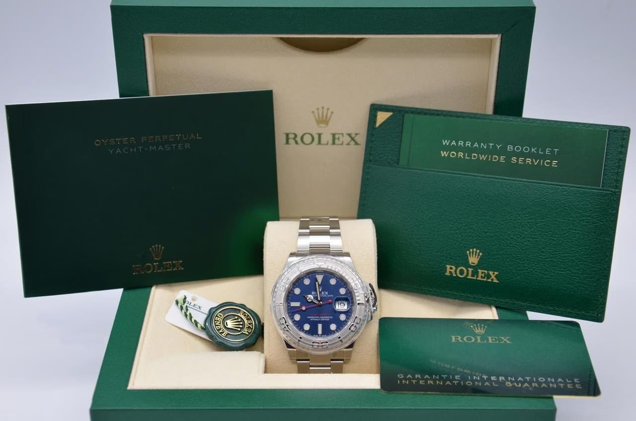 Rolex | Yacht-Master | 126622 blue | Platinum | 40 mm | Steel | Blue | Automatic