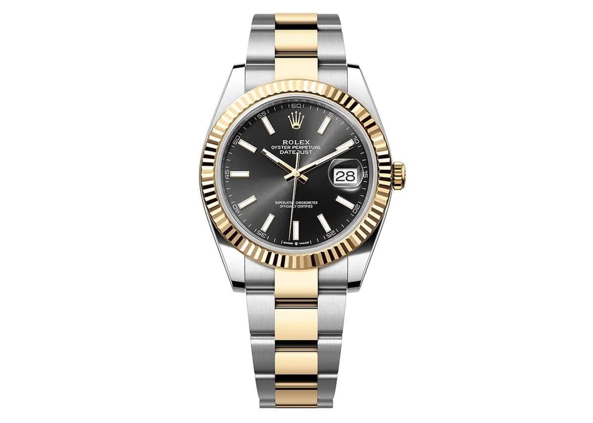 Rolex | Datejust | M126333-0013 | Gold/Steel | 41 mm | Gold/Steel | Black | Automatic