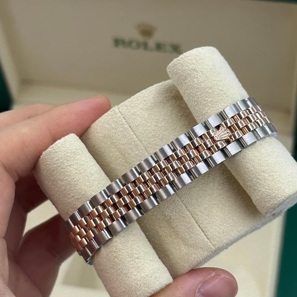 Rolex | Datejust | 279171 choc index jub | Gold/Steel | 28 mm | Gold/Steel | Brown | Automatic