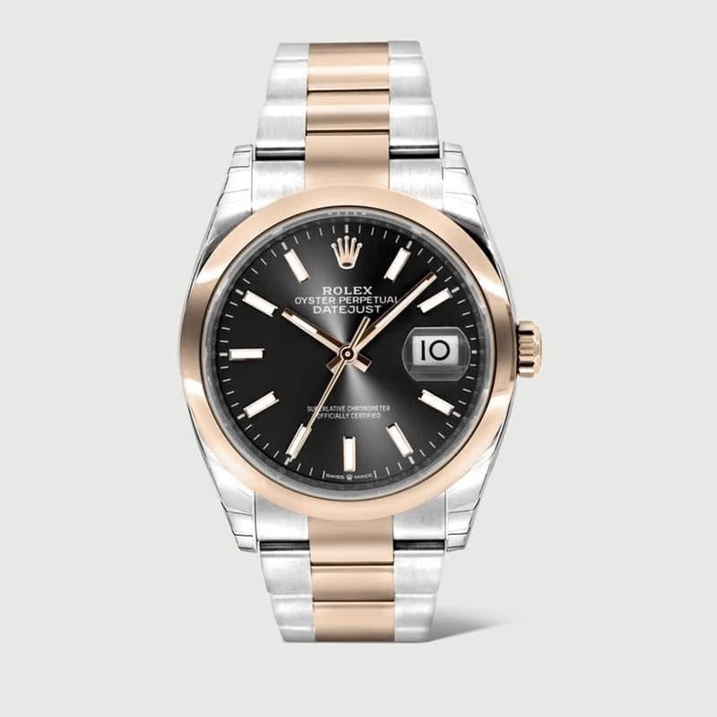 Rolex | Datejust | 126201 | Gold/Steel | Black | Automatic