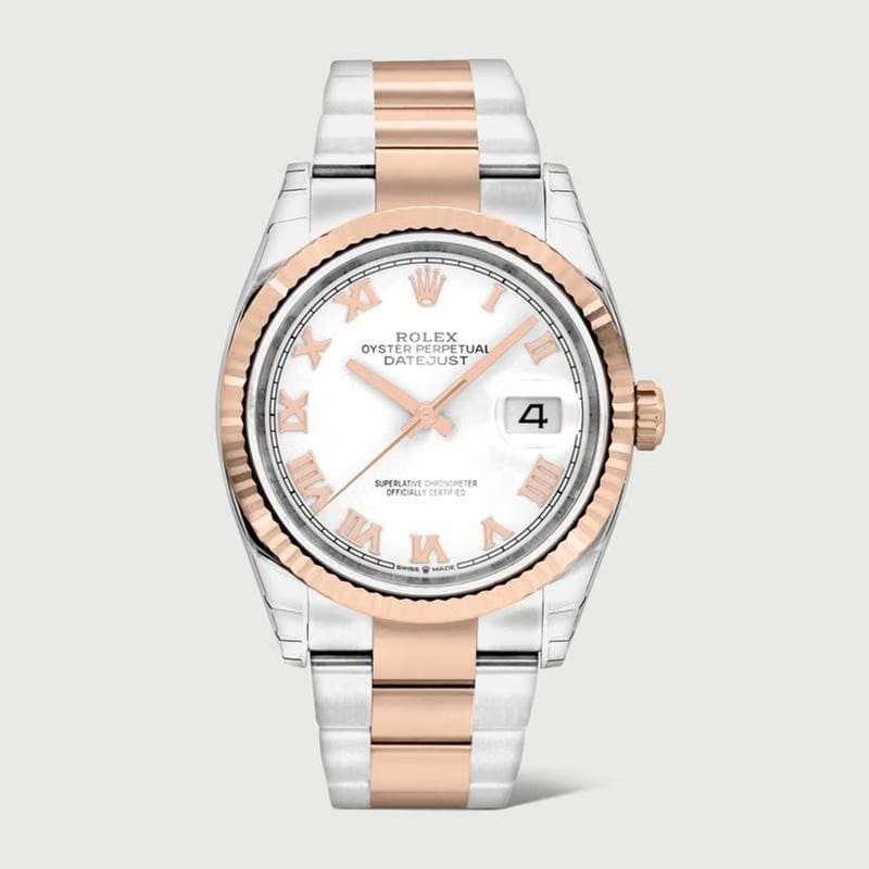 Rolex | Datejust | 126231 | Gold/Steel | White | Automatic